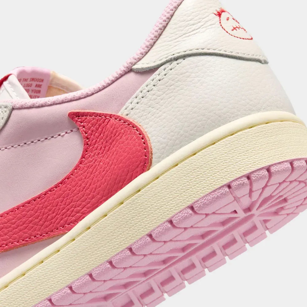 Travis Scott x Air Jordan 1 Low OG SP Sail Tropical Pink