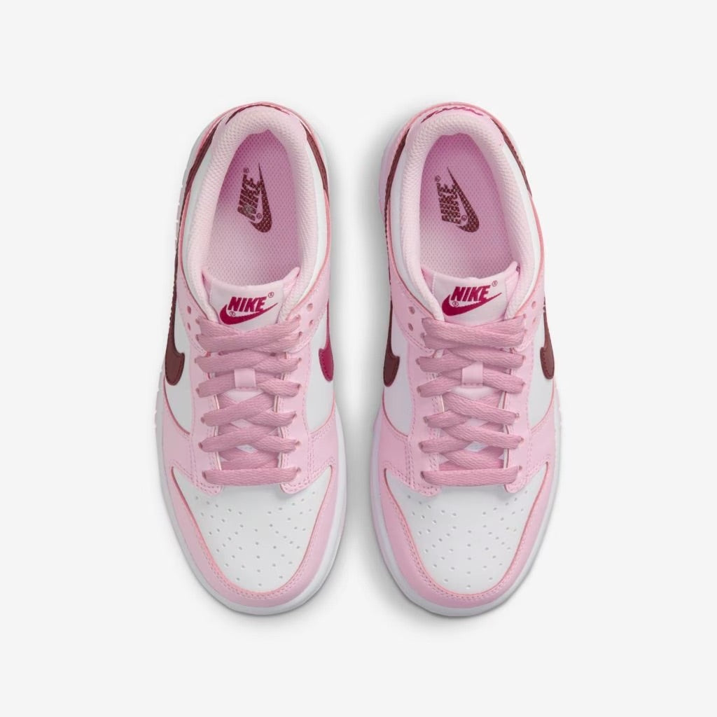 Dunk Low "Pink Red White"