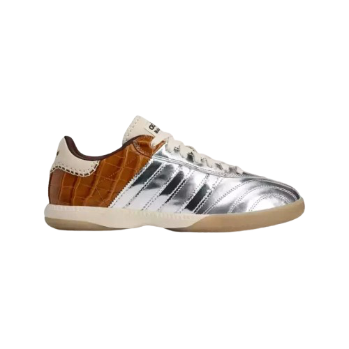 Wales Bonner x adidas Samba MN Silver Metallic Easy Yellow