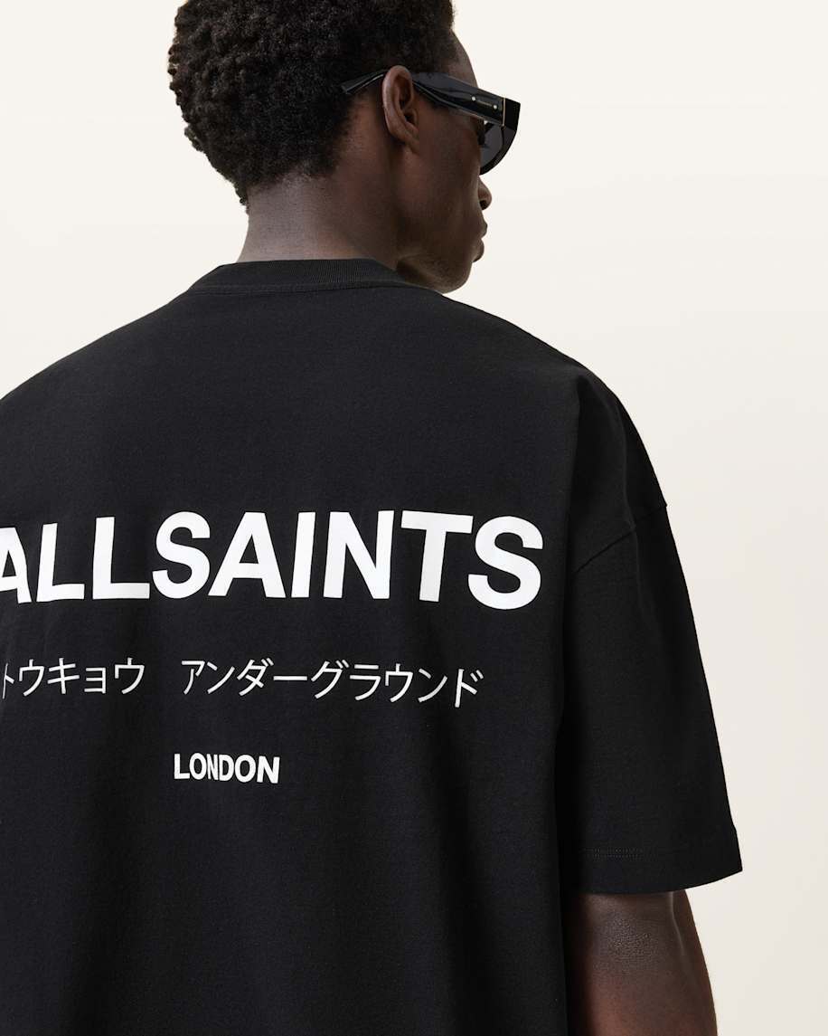 Camiseta Allsaints Underground Black