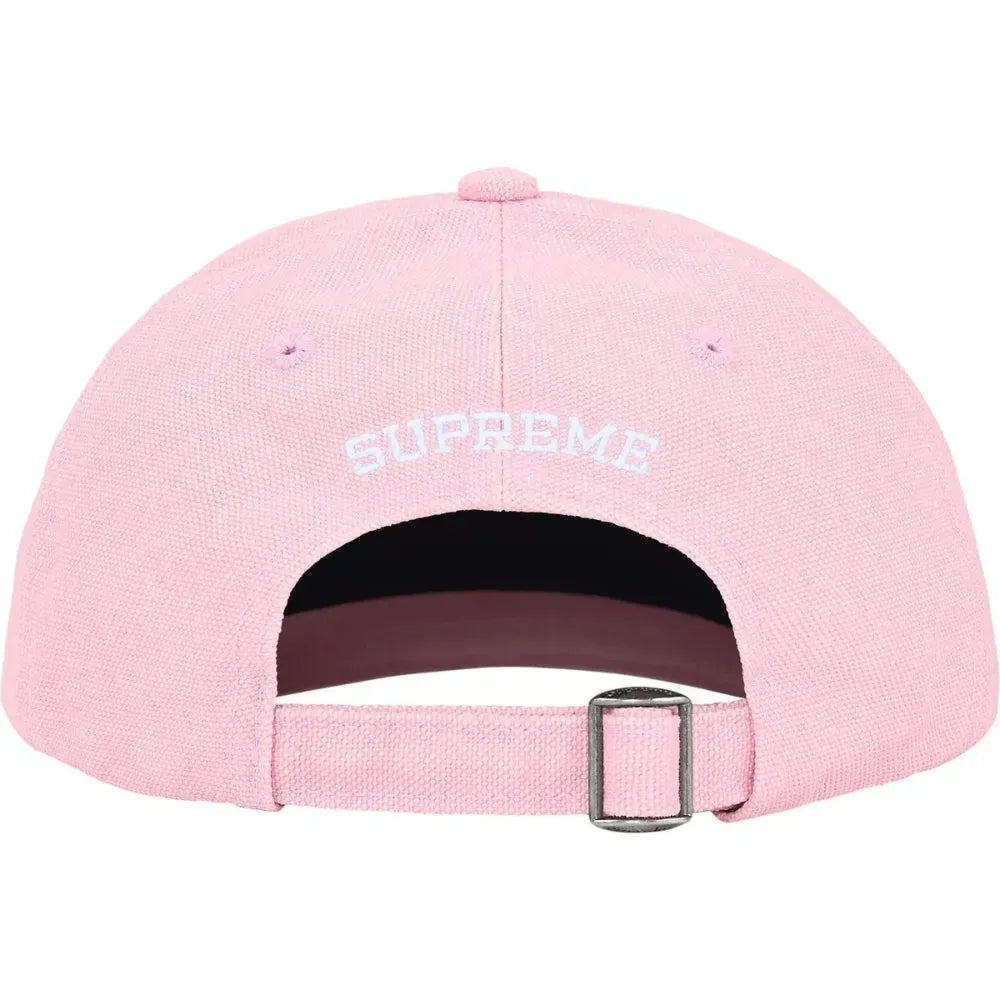 Boné Supreme 6-Panel Pigment S Logo Light Pink