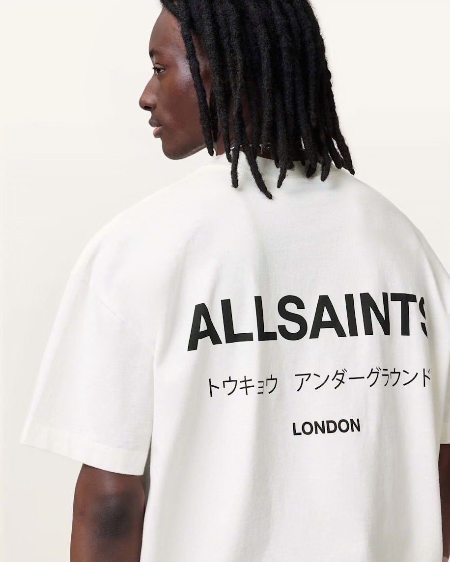 Camiseta Allsaints “Underground” White