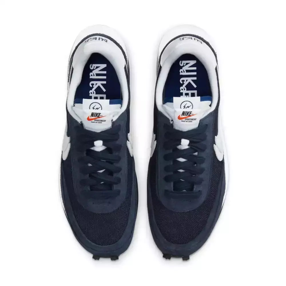 Fragment Design x sacai x Nike LDV Waffle Blackened Blue