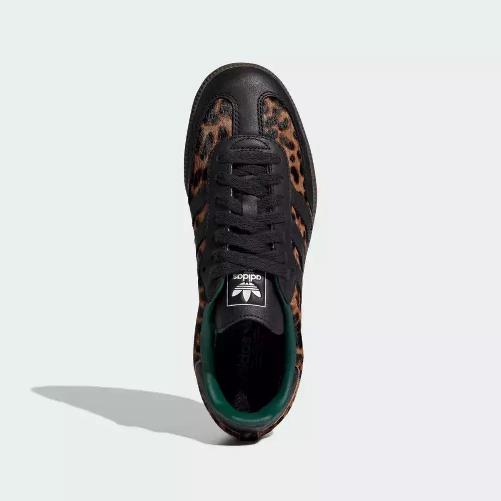 Adidas Samba OG "Black Green Leopard"