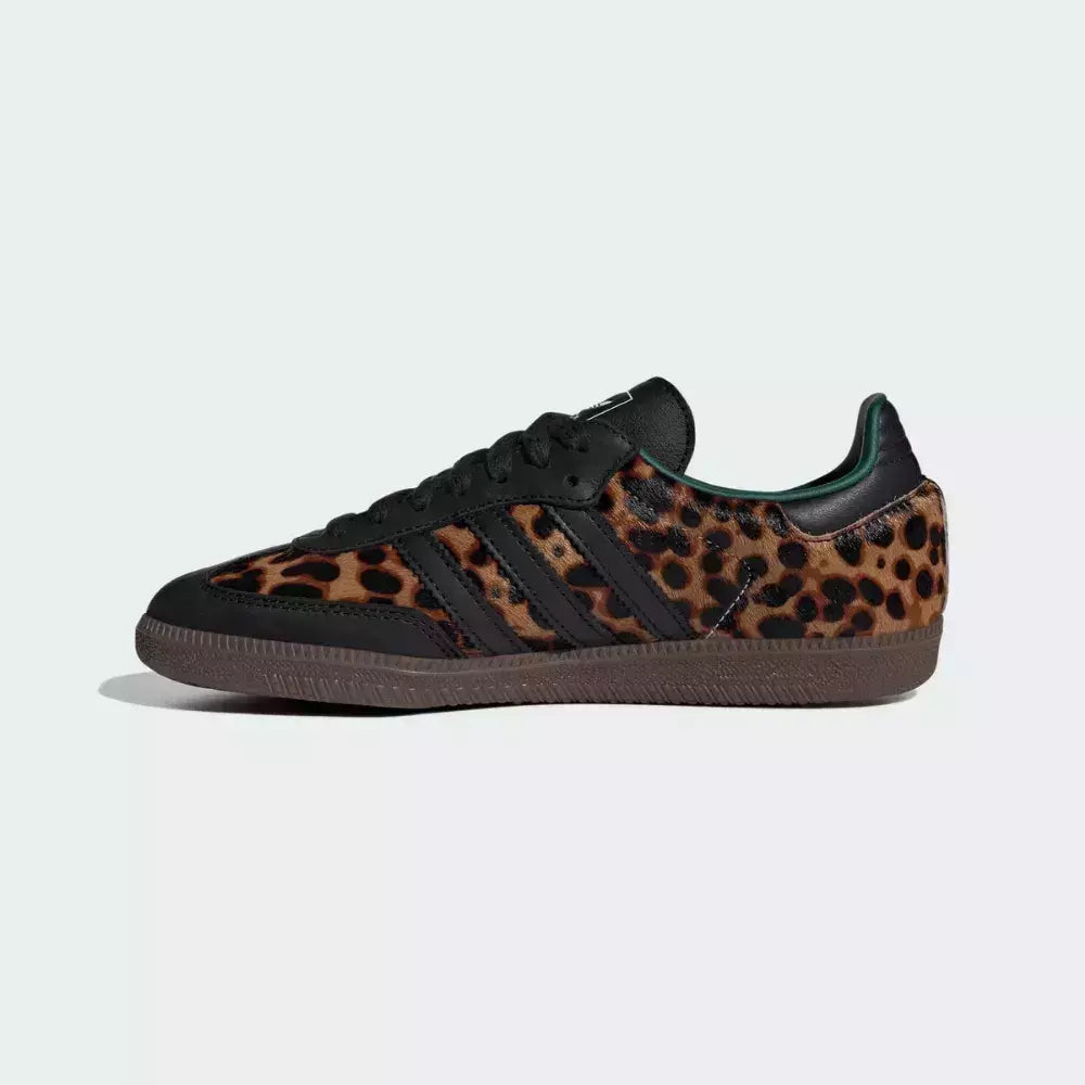 Adidas Samba OG "Black Green Leopard"