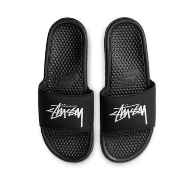 Chinelo Benassi Nike x Stussy Black