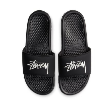 Chinelo Benassi Nike x Stussy Black