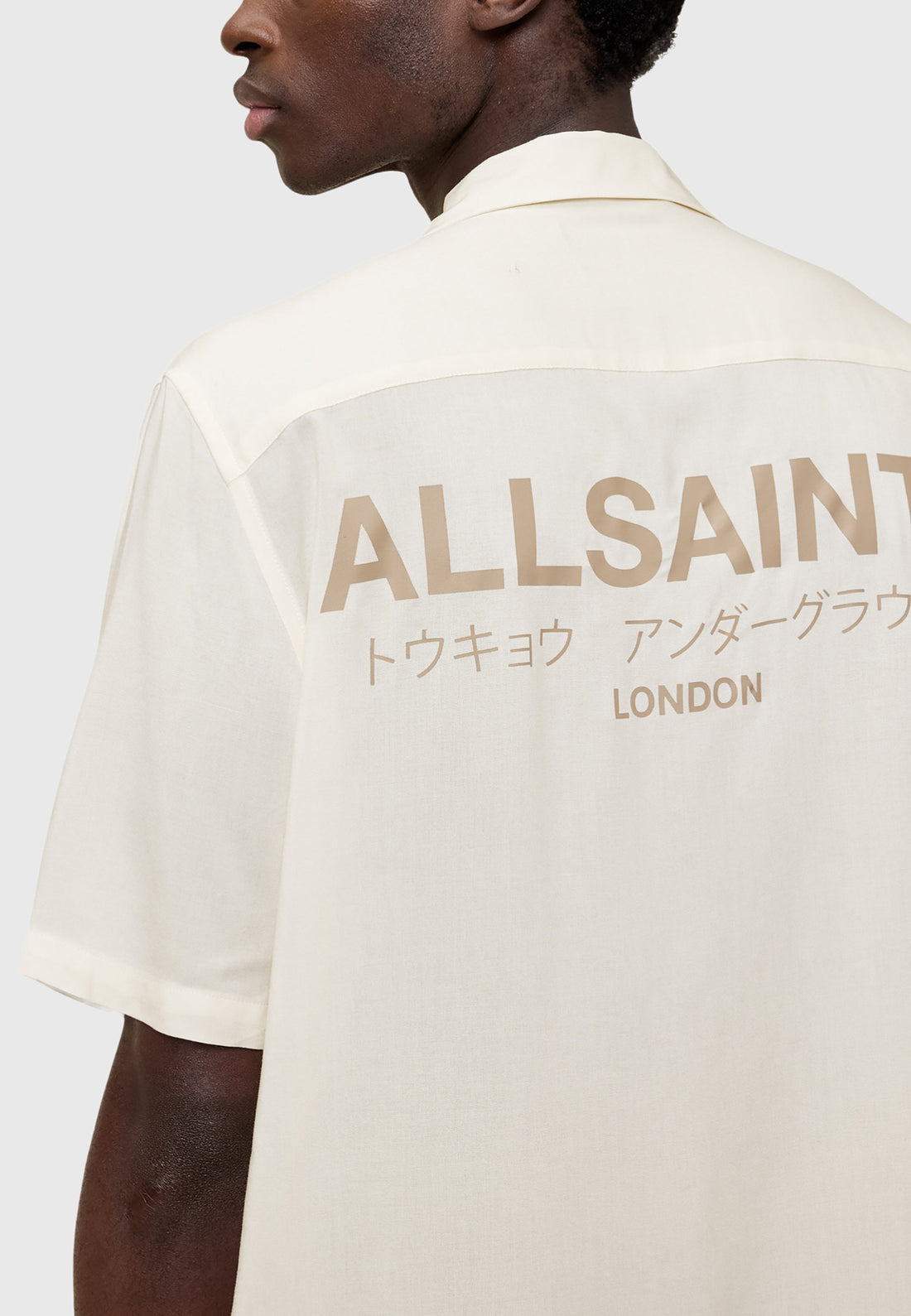 Camisa AllSaints Underground Sapped White