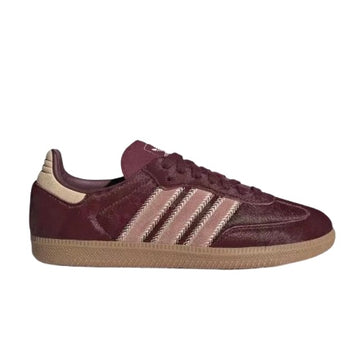 Adidas Samba OG "Sand Strata Maroon Pony"