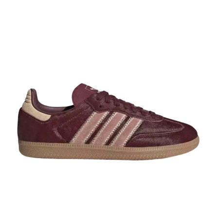 Adidas Samba OG "Sand Strata Maroon Pony"