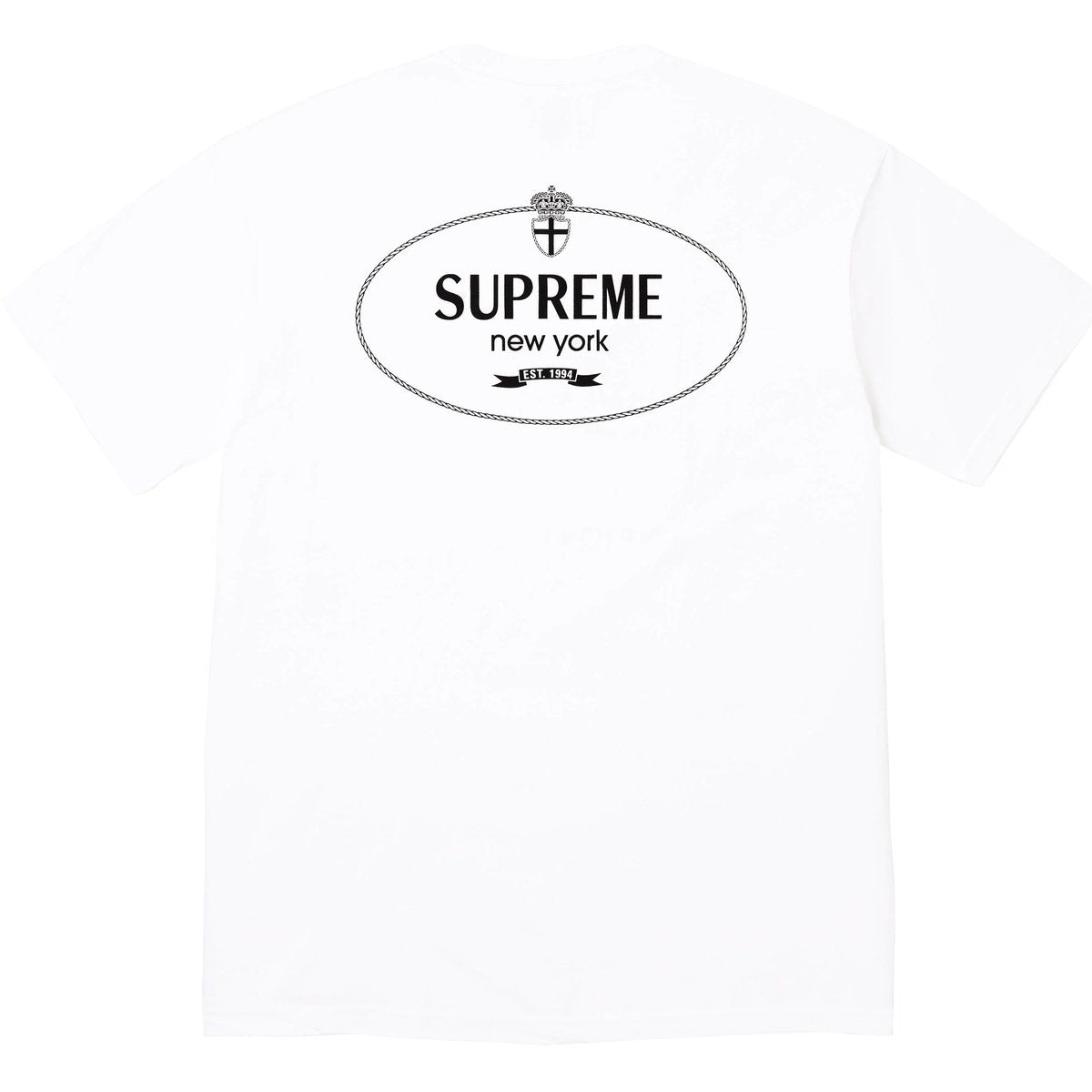 Camiseta Supreme “Crest” White