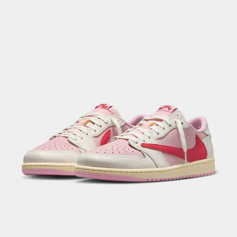 Travis Scott x Air Jordan 1 Low OG SP Sail Tropical Pink