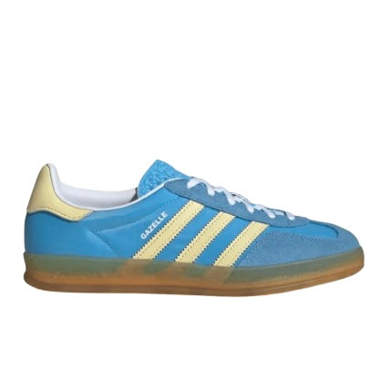 Adidas Gazelle Indoor "Semi Blue Burst Almost Yellow"