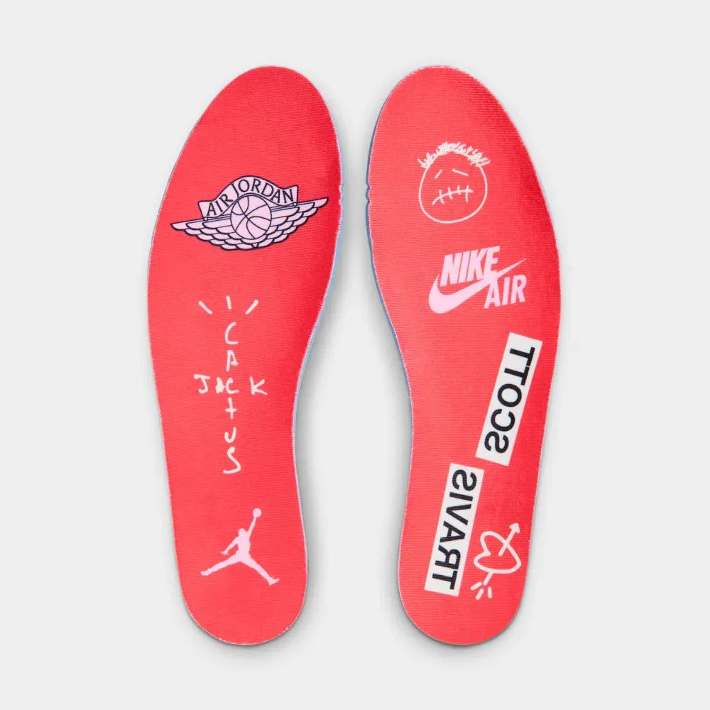 Travis Scott x Air Jordan 1 Low OG SP Sail Tropical Pink