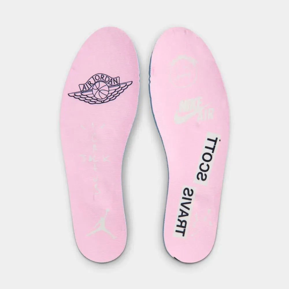 Travis Scott x Air Jordan 1 Low “Sail Shy Pink Muslin”