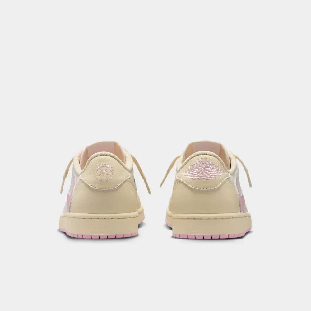 Travis Scott x Air Jordan 1 Low “Sail Shy Pink Muslin”