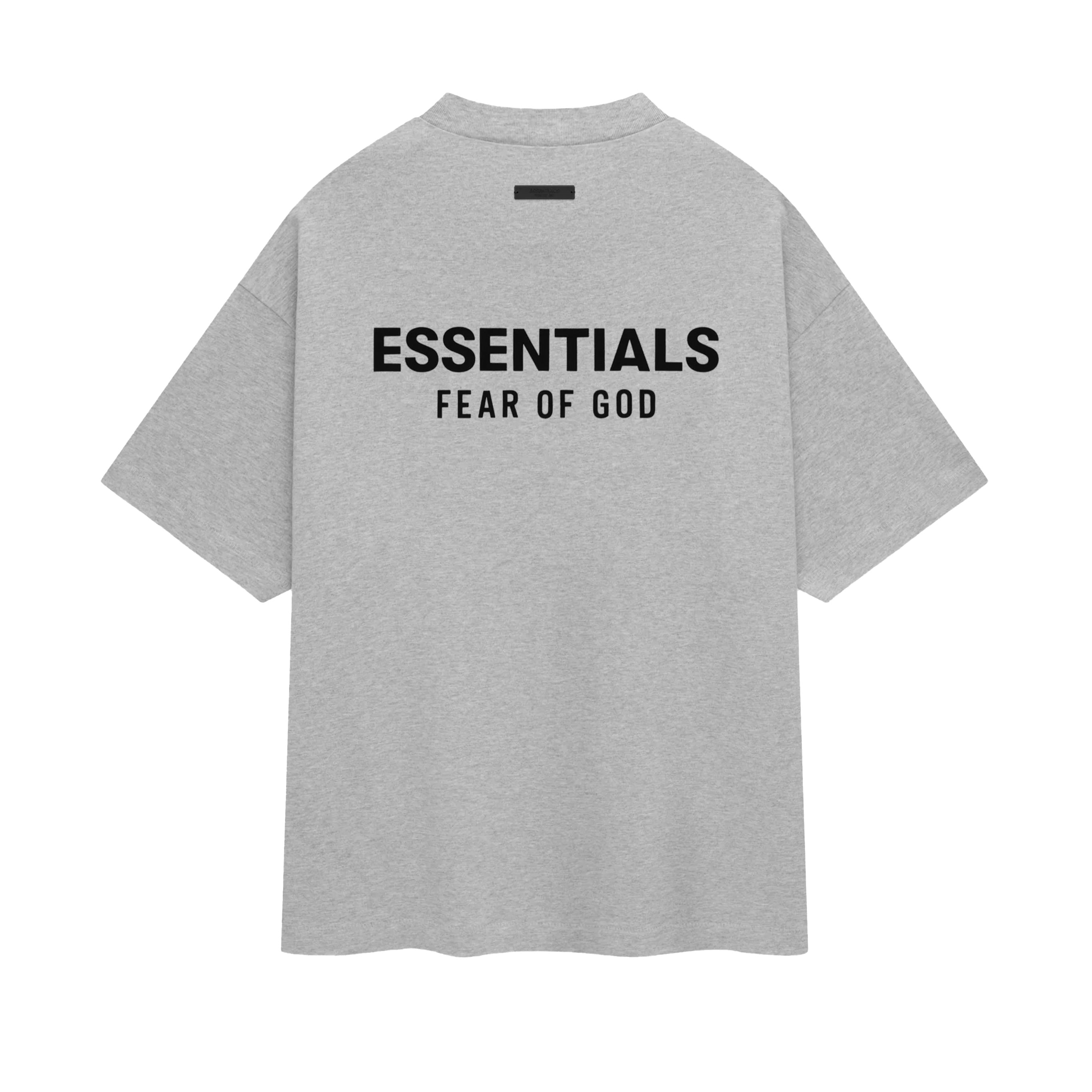 Camiseta Fear of God Essentials Jersey Crewneck “Heather Gray”