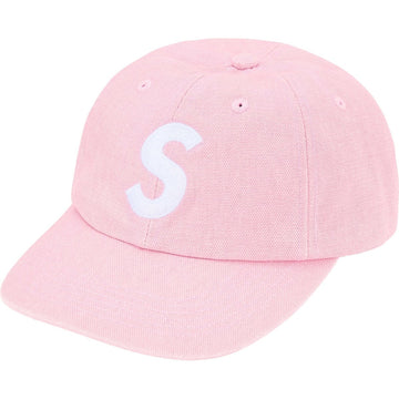 Boné Supreme 6- Panel Pigment Coated "Pink”