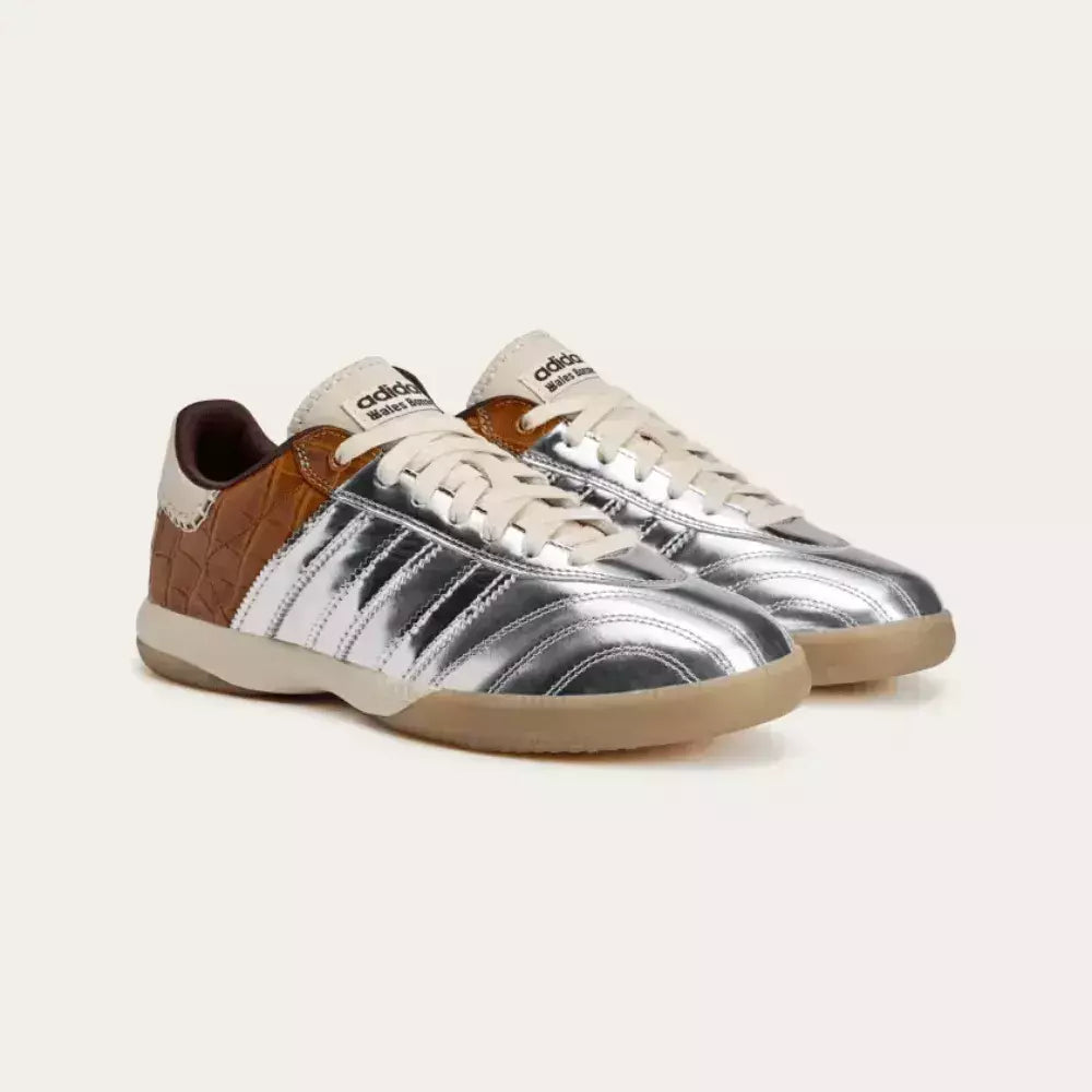 Wales Bonner x adidas Samba MN Silver Metallic Easy Yellow