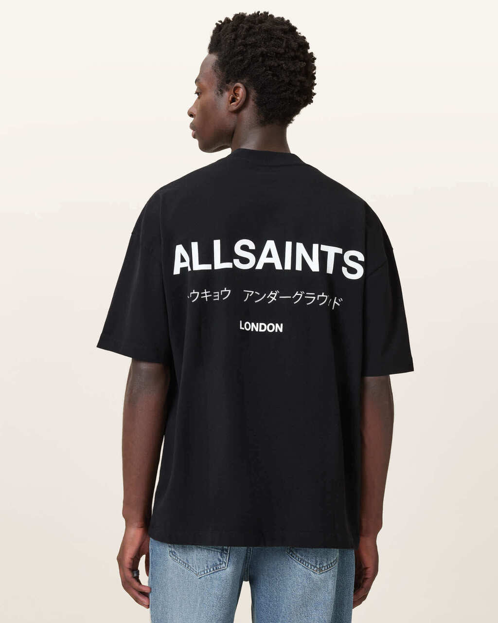 Camiseta Allsaints Underground Black