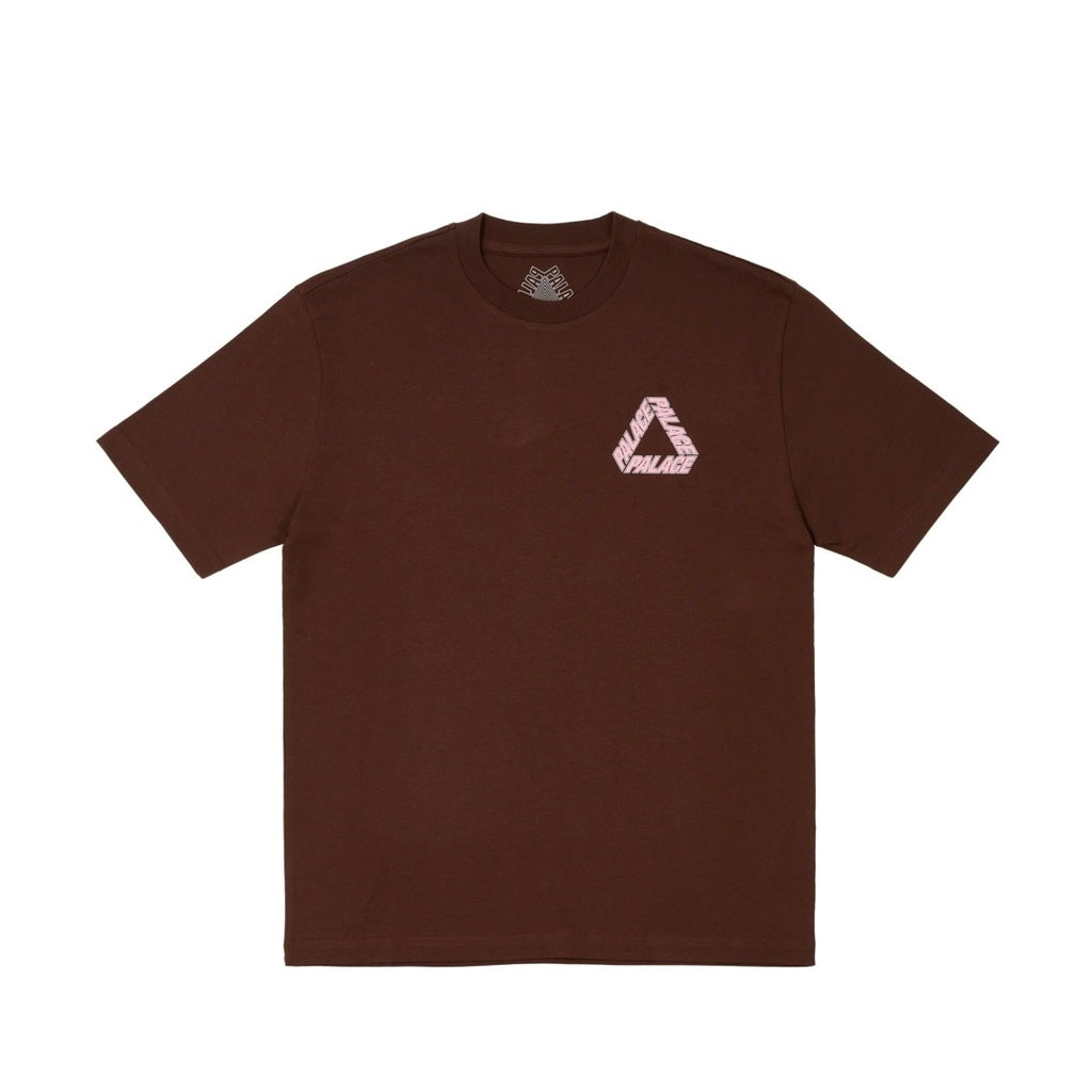 Camiseta Palace "P-3 Outline" Brown