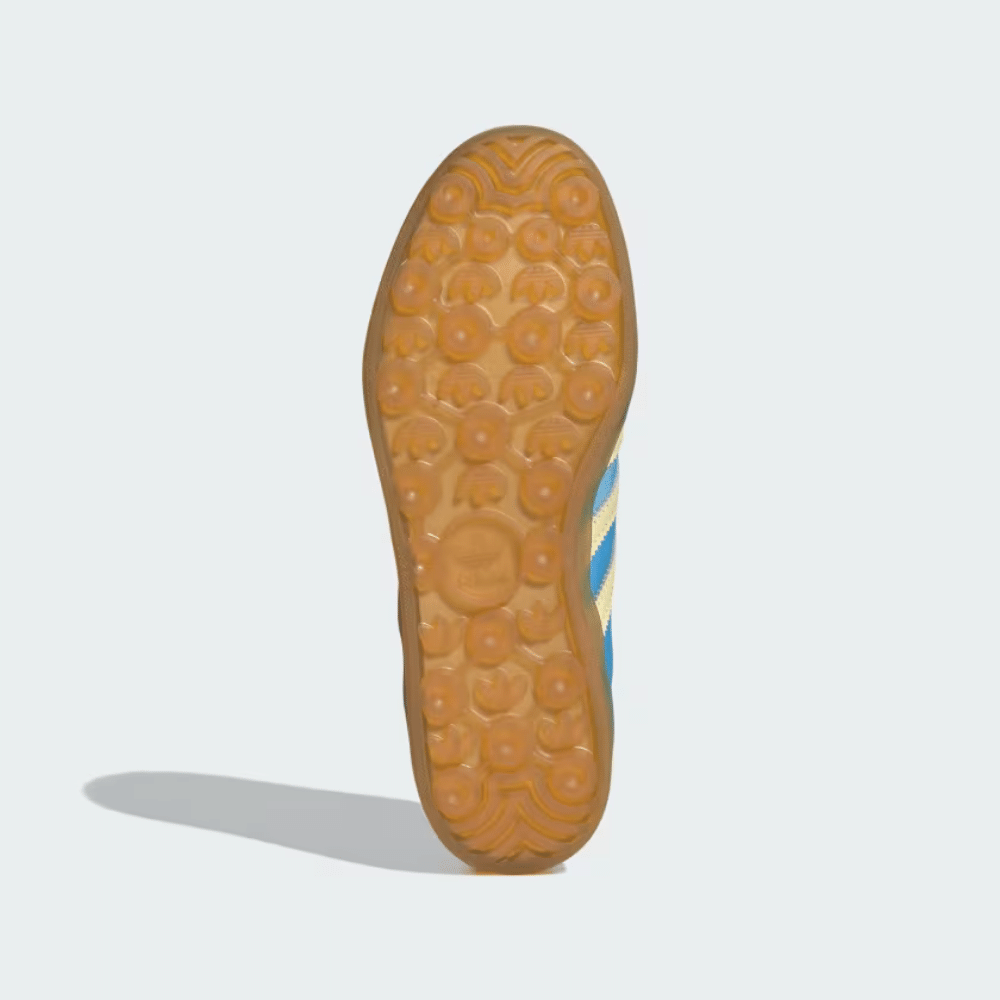 Adidas Gazelle Indoor "Semi Blue Burst Almost Yellow"