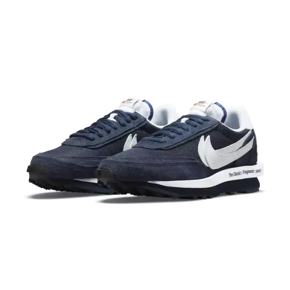 Fragment Design x sacai x Nike LDV Waffle Blackened Blue