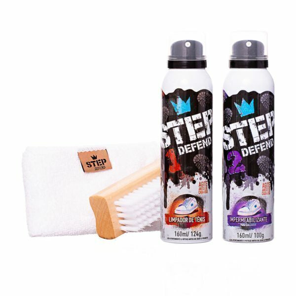 STEP DEFEND - KIT LUXO LIMPEZA E IMPERMEABILIZAÇÃO