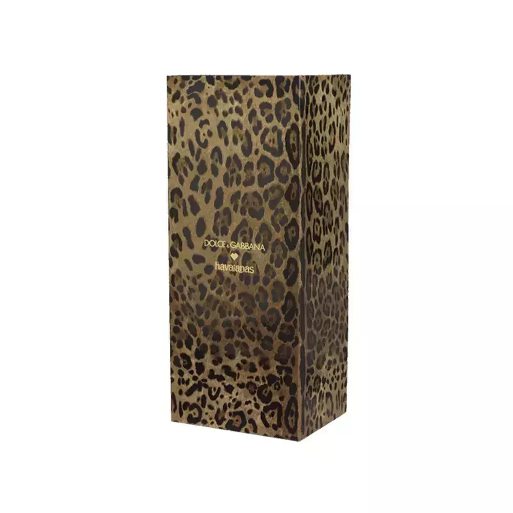 Dolce&Gabbana x Havaianas Chinelo "Top Faux Fur Rose Gold"